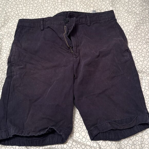 ZARA Men's Shorts - Navy - Waist 32 - Picture 1 of 3